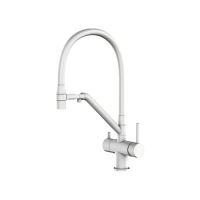 G4398-88 Смеситель Кухня GAPPO с подключением фильтра питьевой воды. (белый) G4398-88 Смеситель Кухня GAPPO с подключением фильтра питьевой воды. (белый)