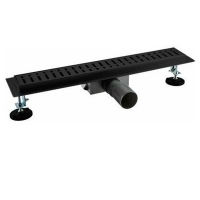 G88007-36 Трап-лоток GAPPO нерж 70*800мм (горизонтальный выпуск) (черный) сухой затвор и гидрозатвор G88007-36 Трап-лоток GAPPO нерж 70*800мм (горизонтальный выпуск) (черный) сухой затвор и гидрозатвор