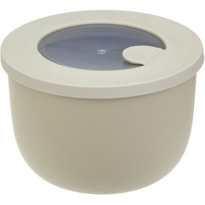 Миска герметичная НЕО 0,6 л с клапаном для СВЧ Латте ("М-пластика") (М 1324)