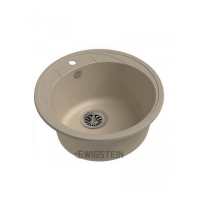 Мойка EWIGSTEIN Elegant R45 1чаша D=484 (крем)