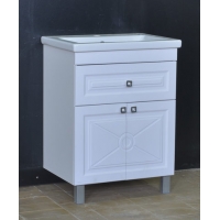 Подстолье "Клео-50" Белый софт 1ящ. 2 двери под умыв "Como-50" 500*780*380мм