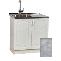 Рабочий стол 80 Сакура (2двери) фасад МДФ ,столешница цвет (САХАРА)