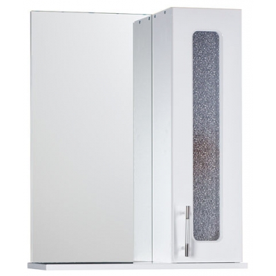 Зеркало-шкаф "Идеал" стекло (белый) 565*717*230 Зеркало-шкаф "Идеал" стекло (белый) 565*717*230