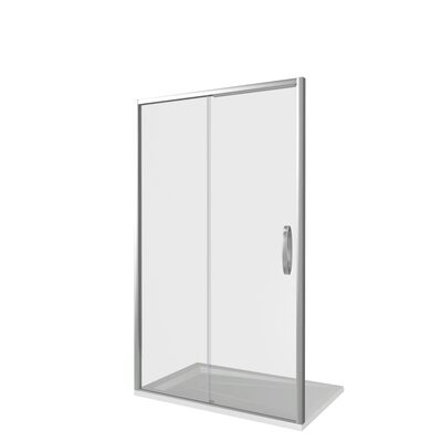 Душ.ограждение ANTARES WTW-130-C-CH Прямое, стекло Прозрачное 8мм (без поддона и автослива)