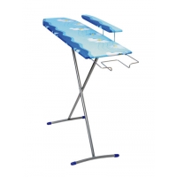 Гладильная доска "ЛИНА 2" р-р 106,5х29см (ДСП, выдвижная подст. под утюг, съемный подрукав, )Арт ДЛ2 Гладильная доска "ЛИНА 2" р-р 106,5х29см (ДСП, выдвижная подст. под утюг, съемный подрукав, )Арт ДЛ2