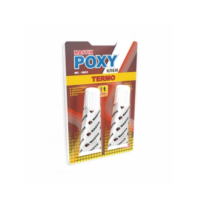 Клей эпоксидный MASTIX TERMO (термостойкий) 80 гр.
