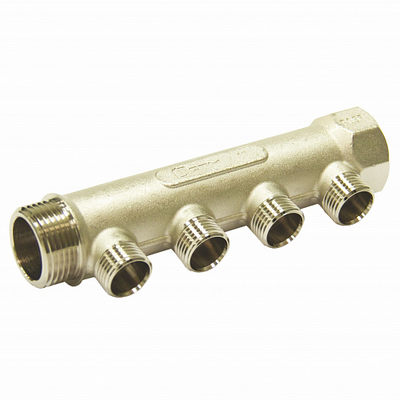 Коллектор 4 вых. (наружная резьба) 1"х1/2" СТМ C4MM0112