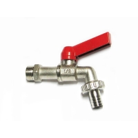 Кран вода VALTEC 1/2" с носиком (VT.051) Кран вода VALTEC 1/2" с носиком (VT.051)