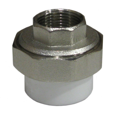 Муфта комб. РАЗЪЁМНАЯ, гайка 32х3/4" PP-R Rosturplast (10)