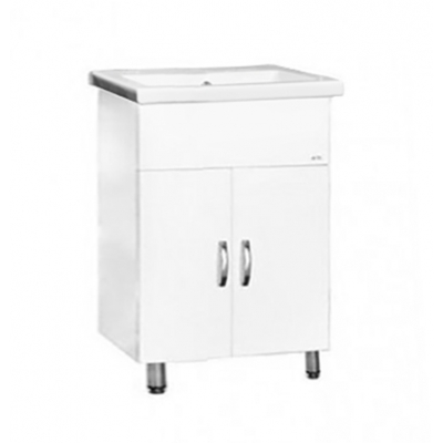 Подстолье "Сити-60" 2 двери (белый) под ум."Миранда-60" 563х800х436