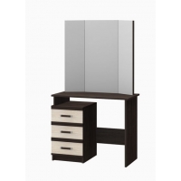 "Сакура" косметический стол Венге/Белфорд(900*750*450, 3 места)