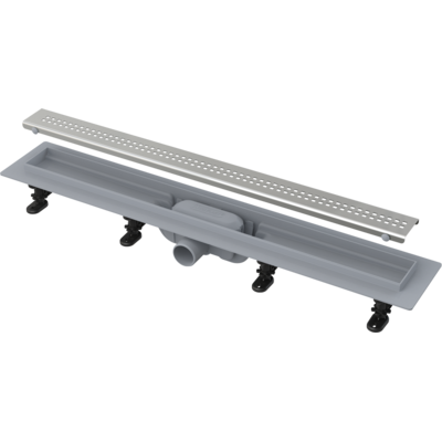 Водоотводящий желоб ALCAPLAST с решеткой из нерж. APZ9-650 (Чехия)