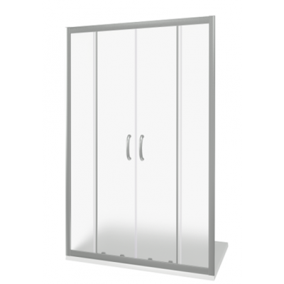 Душ.ограждение INFINITY WTW-TD-170-G-CH Прямое, стекло ГРЕЙП 6мм (без поддона и автослива)