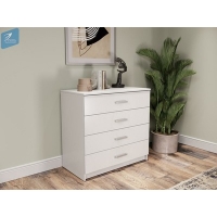 ЭВА Комод КМ-021 Корпус - Ясень Анкор светлый Фасад ЛДСП - Ясень Анкор светлый НХ-388 (2 места)