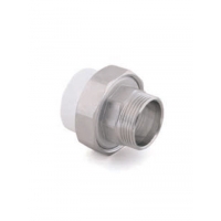 Муфта комб. РАЗЪЁМНАЯ, штуцер 20х1" PP-R Rosturplast (10)