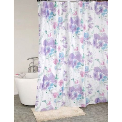 Штора для ванн BATH 180х180 ROMANTIC FLOWER (мульти) ch-21270 (130)