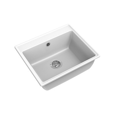 Мойка GRANFEST GF-V-580 1 чаша 580*500мм (иней)