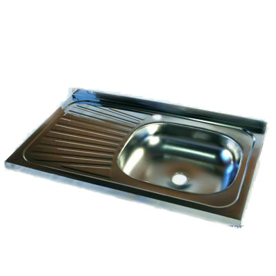 Мойка нерж 50*80 т.0,4 правая Турция