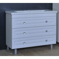 Подстолье "Клео-80" Белый софт 3 ящика под умыв "Como-80" 800*780*430мм