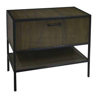 Подстолье "Лофт" 1 ящик 900х900х450 на ножках дуб тёмный под накладной умывальник АКЦИЯ !!!!