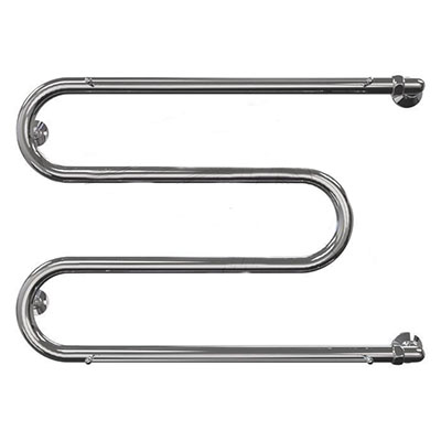 Полотенцесушитель М 60*40 ф1" с 2-мя полочками (К-крепеж 2 ,,ПОЛИМЕР) 02406