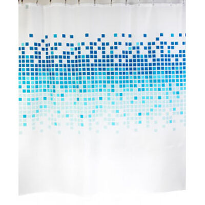 Штора д/ван "ZALEL" 1467 с кольцами (К16)