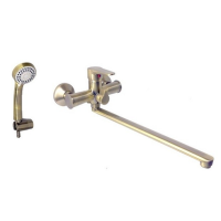 82212С Смеситель Ванна LOFFREY d-35 дл излив (бронза)