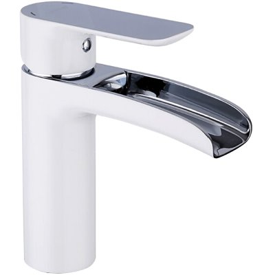 G1048-8 Cмеситель Тюльпан GAPPO на гайке (белый/хром) G1048-8 Cмеситель Тюльпан GAPPO на гайке (белый/хром)