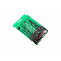 Набор сверл комбинированный ТУНДРА, цилиндрический хвостовик, 5-6-8 мм, 9 шт. 1119724