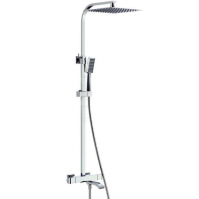 G2407-40 Душевая система GAPPO с верхним душем,термостатом и ручной лейкой (хром)