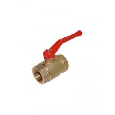 Кран вода лат. 11Б27п7 ДУ-25 1" г/г руч. Цветлит