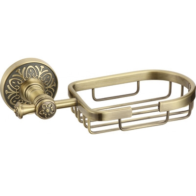 S-005832C Мыльница решетка настенная/Бронза S-005832C Мыльница решетка настенная/Бронза