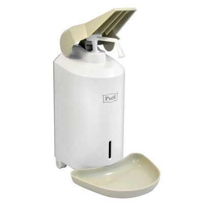Дозатор для жидкого мыла и дез. растворов ЛОКТЕВОЙ Puff-8193 1л с каплесборником Дозатор для жидкого мыла и дез. растворов ЛОКТЕВОЙ Puff-8193 1л с каплесборником