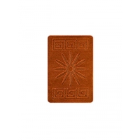 Коврик д/ванны 1 предм. ZALEL 55*85- оранжевый Турция