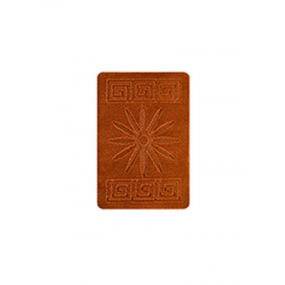 Коврик д/ванны 1 предм. ZALEL 55*85- оранжевый Турция