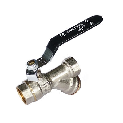 Кран вода SANTREK Aqua BASE 1/2" с фильтром руч. PN 20 Кран вода SANTREK Aqua BASE 1/2" с фильтром руч. PN 20