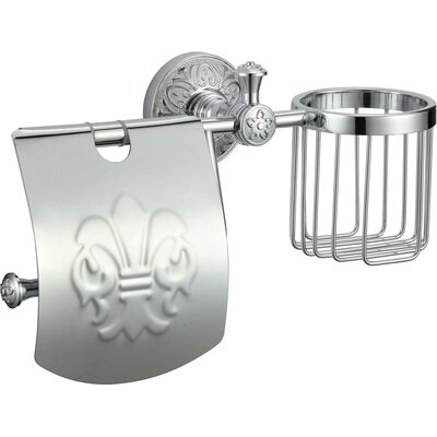 S-L05851A Держатель для туалетной бумаги и освежителя/Хром