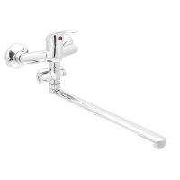 Смеситель Ванна SANTREK AQUA-710 "STANDART" шар. d-35 L-нос, дивертор картридж. перекл SB75