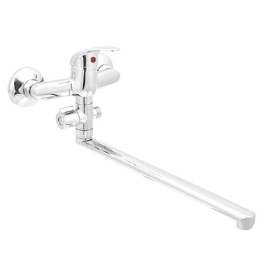 Смеситель Ванна SANTREK AQUA-710 "STANDART" шар. d-35 L-нос, дивертор картридж. перекл SB75