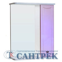 Зеркало-шкаф "Стиль 55" правый (розовый) 570х732х230