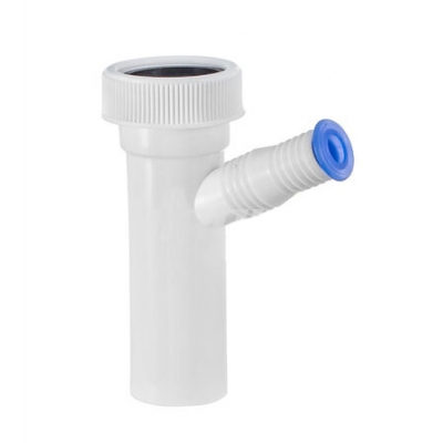 ВП 1202 Отвод для стиральной машины (бел)