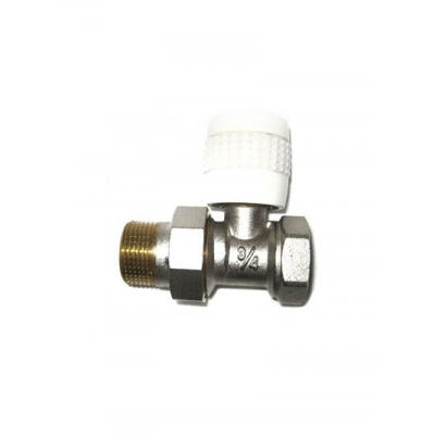 Клапан СТК (рег.№468190) ручной (компактный), для радиатора, прямой 3/4" (XTR1402)