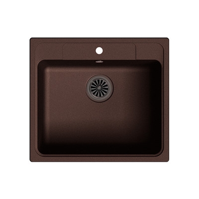 Мойка EWIGSTEIN Elegant 60 570*510 1 чаша (шоколад) Мойка EWIGSTEIN Elegant 60 570*510 1 чаша (шоколад)