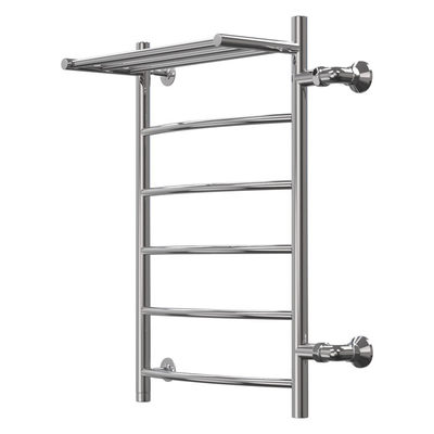 Полотенцесушитель Классик 2 с полкой 60*100 ф1" 7 перекладин (К-боковое 50,Дуга, Слева) 07042 Полотенцесушитель Классик 2 с полкой 60*100 ф1" 7 перекладин (К-боковое 50,Дуга, Слева) 07042