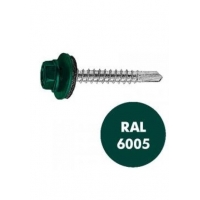 Саморез кров. КРс ZP 4.8x29 (6005) зелен 300шт. РАСПРОДАЖА