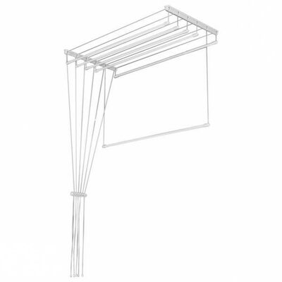 Сушилка д/белья потолочная "Лиана" 1,60м хром