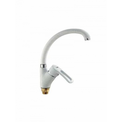 4166-8 Смеситель Кухня Frap МАКСИ шар d40 (белый)