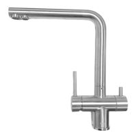 43899-3 Смеситель Кухня Frap d-35 с подключением фильтра питьевой воды (сатин)