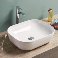 800-78104 Фигурный умывальник накладной прямоугольный с закругленными углами 505x405x140 MELANA 800-78104 Фигурный умывальник накладной прямоугольный с закругленными углами 505x405x140 MELANA