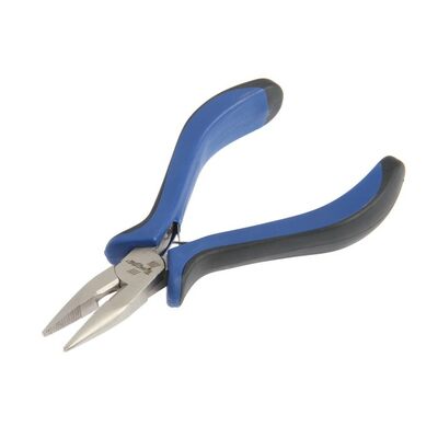 Длинногубцы ТУНДРА mini, никелированные, двухкомпонентные рукоятки, 125 мм 881678 Длинногубцы ТУНДРА mini, никелированные, двухкомпонентные рукоятки, 125 мм 881678